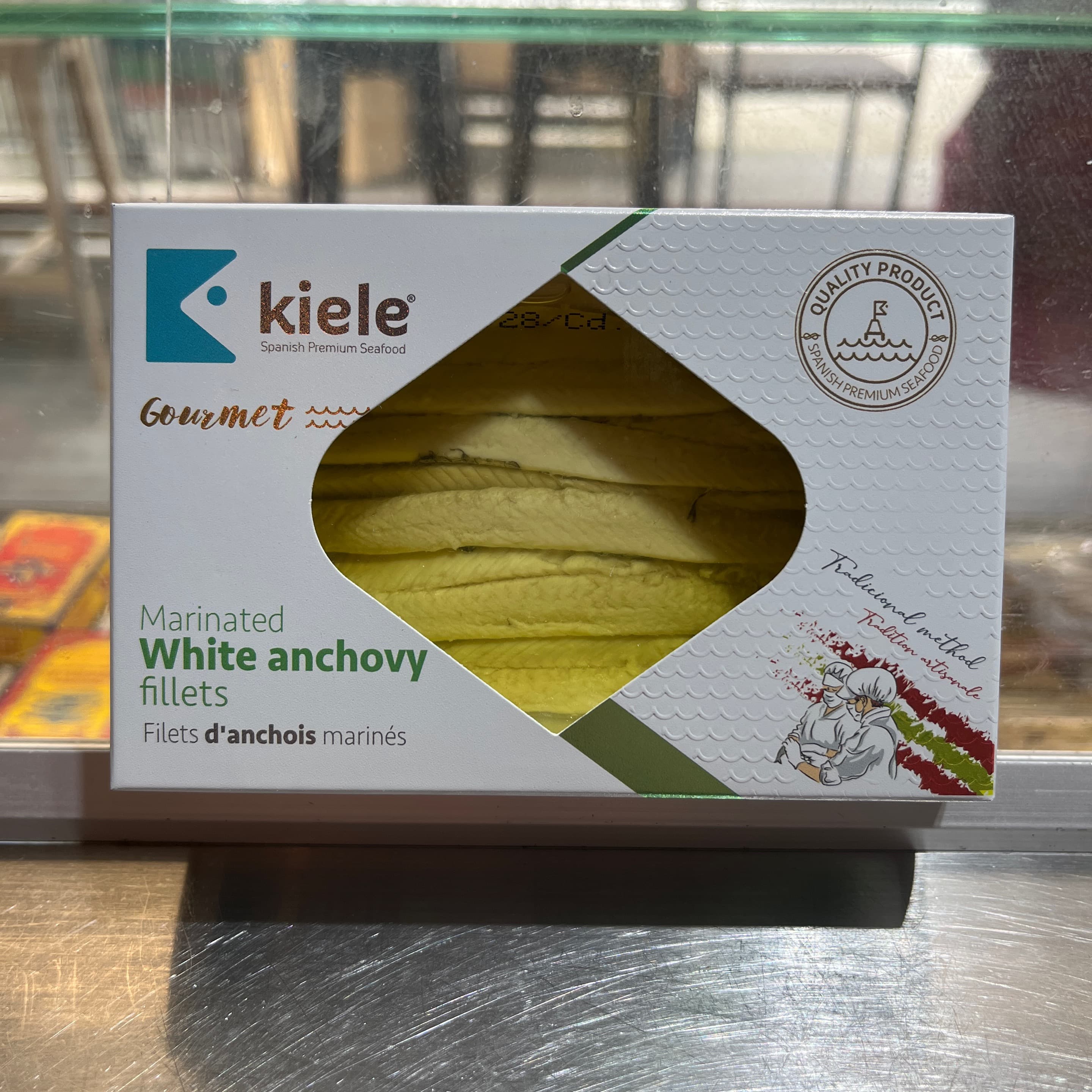 Boquerones white anchovies